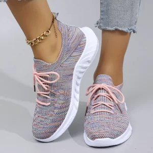 Women's summer breathable mesh flat shoes women's shoes casual sneakers shoes, clearance free shipping