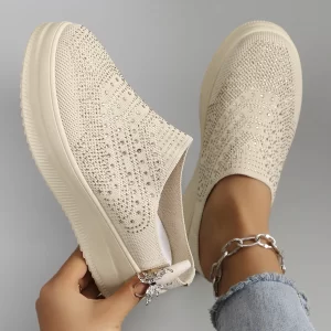 Women's summer breathable mesh flat shoes women's shoes casual sneakers shoes, clearance free shipping